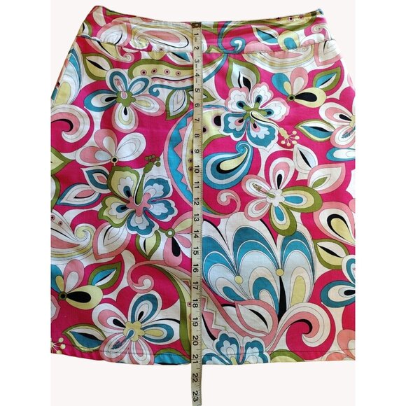 Lula Kate Skirt 8 Mini Paisley Festival Party - Picture 4 of 14